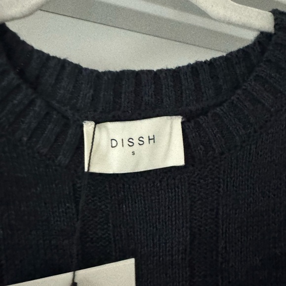 DISSH Navy Crewneck Sweater - Picture 7 of 7